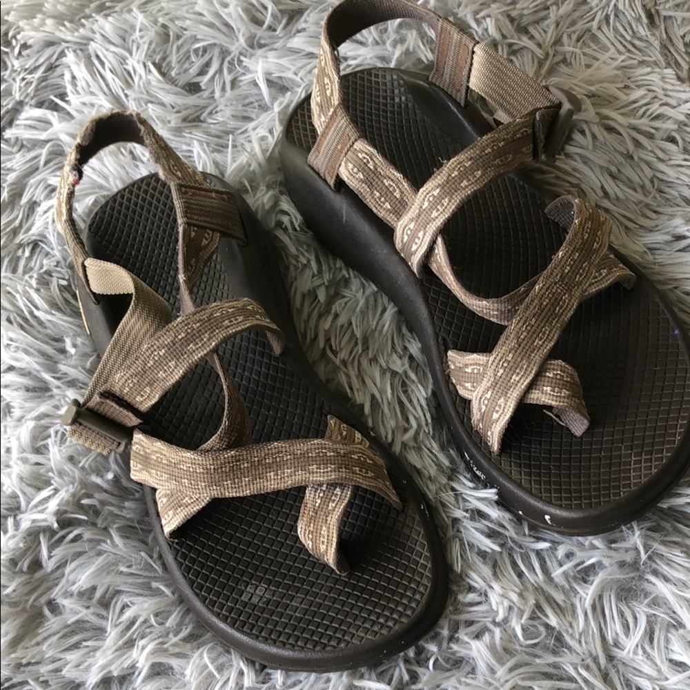 Chaco Brown Strappy Sandals